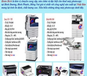cho thuê máy photocopy dĩ an bình dương