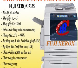 Đơn vị cho thuê máy photocopy tại Dầu Tiếng hãng Xerox