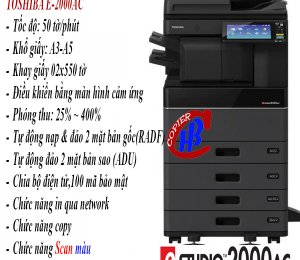 Đơn vị chuyên cung cấp dịch vụ thuê máy photocopy ở KCN Đại Đăng hãng Toshiba